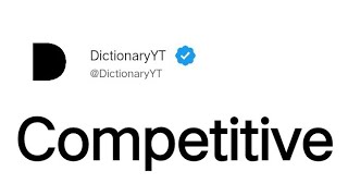 Competitive Meaning in English