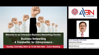 038 - Business Networking - A Trendsetter for Entrepreneurs - Sivasailam N