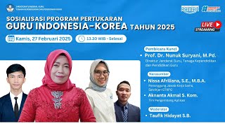 Sosialisasi Program IKTE 2025