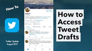 How to Use Twitter Drafts