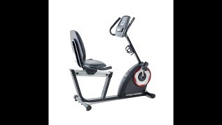 ProForm 460 Recumbent Cycle Bike 21833 Workout Machine - Equipment Unboxing and Assembly
