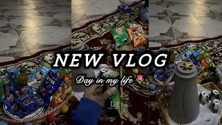 فلوق💢| عيشو معي يوم كاملل من حياتي 🧹🌷🧚🏼‍♀️✨ #vlog 59