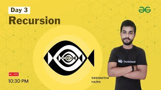 Recursion | 21 Days to Code - Habit Building Workshop | Siddharth Hazra