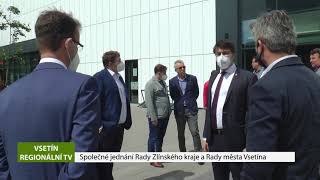 VSETÍN: Společné jednání Rady Zlínského kraje a Rady města Vsetína