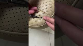 구멍 난 자동차 시트 복원하기(Restoring a Car Seat with a Hole)