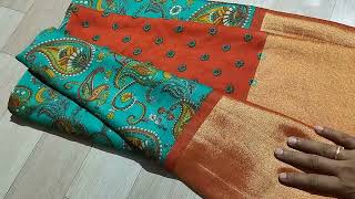 💐💐beautiful high quality kasak brasso \u0026glass brasso 2 cut sarees with blouse just 300₹#9010649735