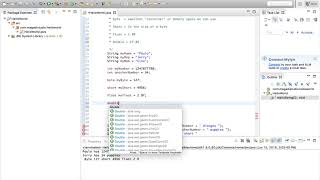 012 String Integer Float Chars Doubles Booleans