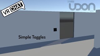 Object Toggles VRchat Udon Tutorial(ENG)