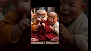 Cute funny monk😅🤣😂 #cute #baby #shorts