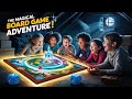 🎲 The Magical Board Game Adventure! 🌟 | Epic Kids' Journey Through Enchanted Worlds! 🏞️❄️🌵