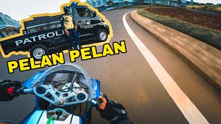 WANI NGEYELâť—âť— YAHAHA R1 LITE 1000CM JOSPAR JOSGENG CORN3RING DI DEPAN SECURITY PATROLI WADIDAW
