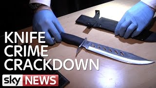 One Night With Knife Crime Crackdown Police Task Force