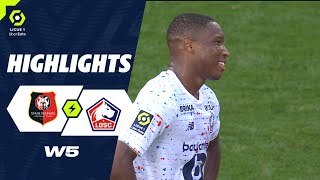 STADE RENNAIS FC - LOSC LILLE (2 - 2) - Highlights - (SRFC - LOSC) / 2023-2024