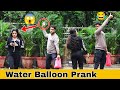 Throwing Ice Water Balloon Prank With Twist | Prakash Peswani Prank |