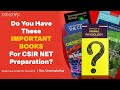 CSIR NET Unit Wise Important Reference Book List