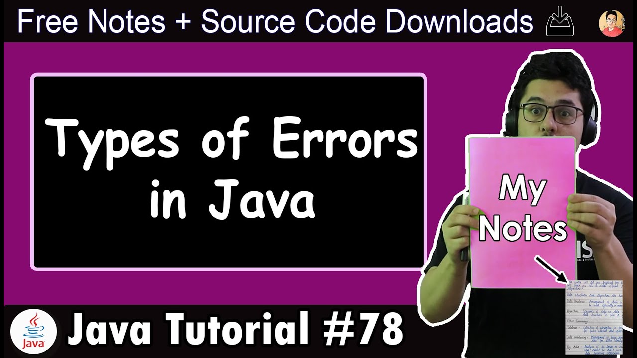 Errors & Exception In Java