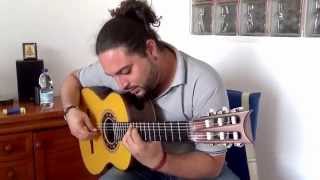 Tangos up-date Niño Seve plays a vintage Andalusian Marcelo Barbero 1948/2005 guitar CFG Spain