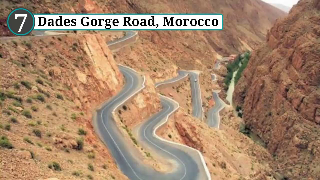 The World’s Top 10 Most Dangerous Roads | List 10 - YouTube