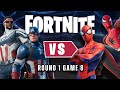 Captain America vs Spider-Man in Fortnite | Multiverse Tournament II