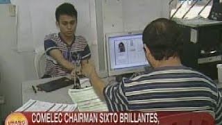 UB: Comelec chief, hinimok ang publiko na magparehistro ng maaga