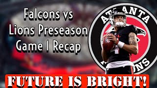 Atlanta Falcons vs Detroit Lions Preseason Recap Desmond Ridder Falcons Defense came up CLUTCH!
