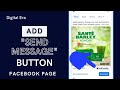 HOW TO ADD SEND MESSAGE BUTTON ON FACEBOOK PAGE | ADD SEND MESSAGE BUTTON ON FACEBOOK POST 2024