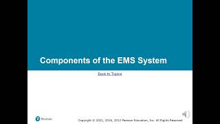 EMT Chapter 1 Introduction to Emergency Medical Services