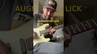 Augmented GUITAR LICK #guitar #shred #guitarlesson #metal