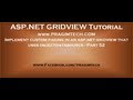 Implement custom paging in an asp.net gridview that uses objectdatasource - Part 52