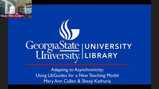 Adapting To Asynchronicity Using Libguides For A New Teaching Model