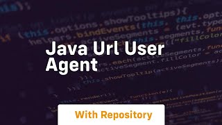 java url user agent