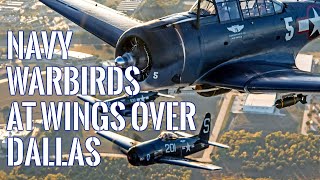 Navy Warbirds at Wings Over Dallas