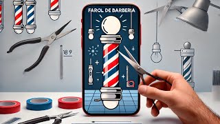 💈¡Crea tu Propio Farol de Barbería! Fácil, Práctico y Económico 💈