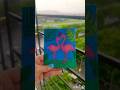 Mini canvas painting  for beginners|| Acrylic Painting #shorts #trending #viral #canvas #yt #feed