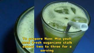 Discover Nuoc Mia: Refreshing Vietnamese Sugarcane Juice Recipe!