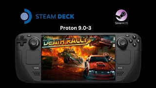 Death Rally (2012) - Steam Deck Gameplay