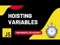 Hoisting Variables | Javascript | Quick Javascript