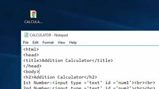Make Addition Calculator with JavaScript