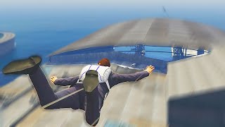 Crazy Superman Challenge! (GTA 5 Funny Moments)