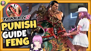 Anti Feng Punishment Guide | How to beat Feng | Tekken 8