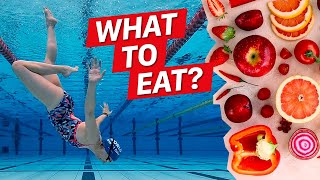 What to eat before swimming