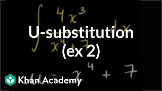 _-substitution: rational function | AP Calculus AB | Khan Academy
