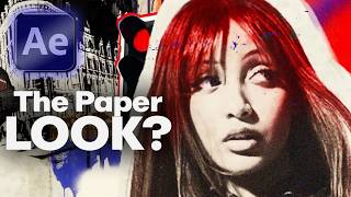 How to Make Paper Collage Stop Motion Animations | After Effects Tutorial