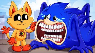 Poppy Playtime Chapter 4 // SHIN SONIC TAPES is not a MONSTER!! - Cartoon Animation