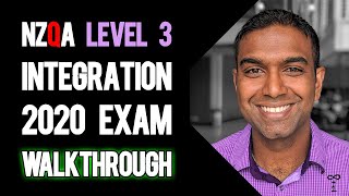 NCEA Level 3 Calculus Integration 2020 NZQA Exam - Worked Answers