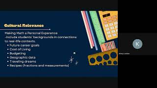 Module 6: Assignment 1 Math All Around Us Learning Center Kelsey Locklear