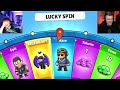 first ever *lucky wheel* spin battle in stumble guys