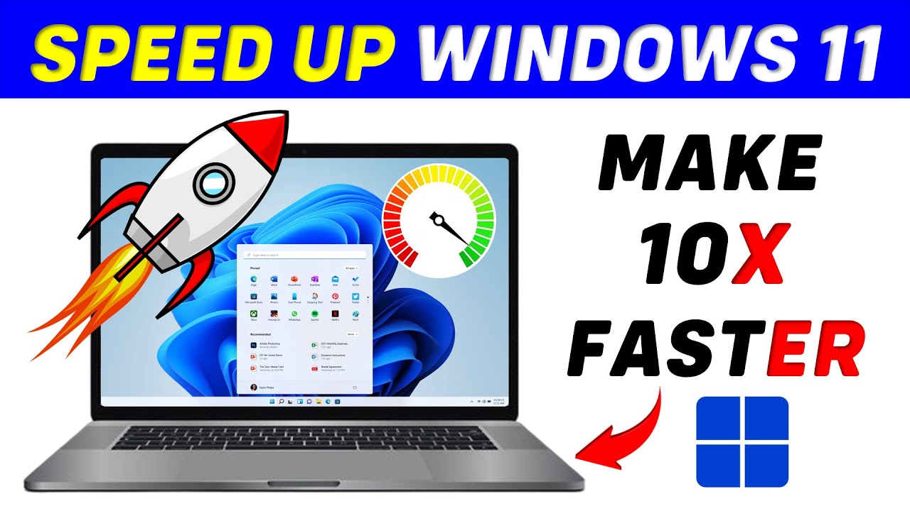 How To Make Windows 11 Faster🚀 How To Speed Up Windows 11 | How To ...