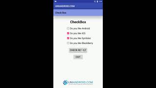 Android | CheckBox Widget