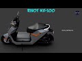 rivot nx 100 all new updates 2021 280km range electric scooter autoaspects